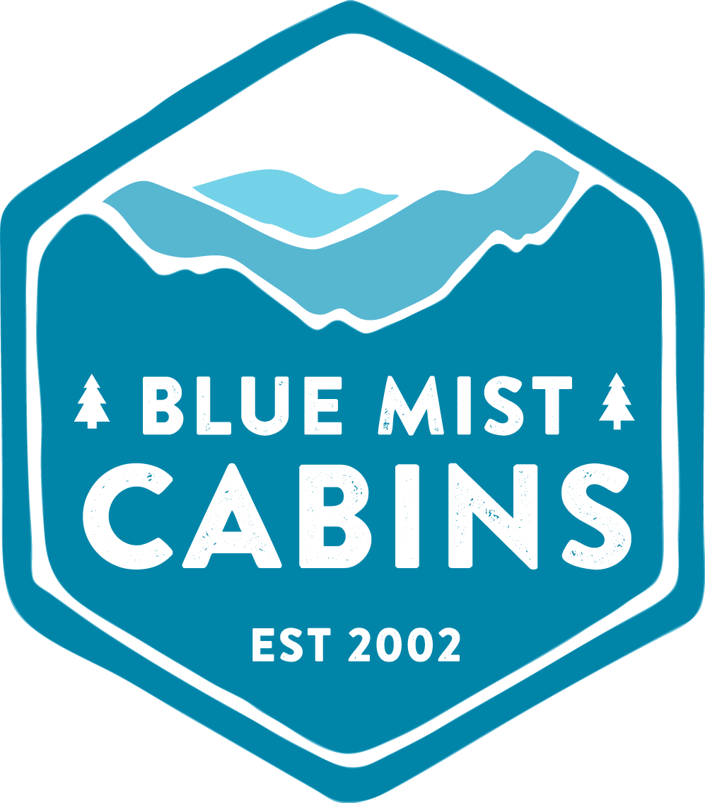 Blue Mist Cabins logo